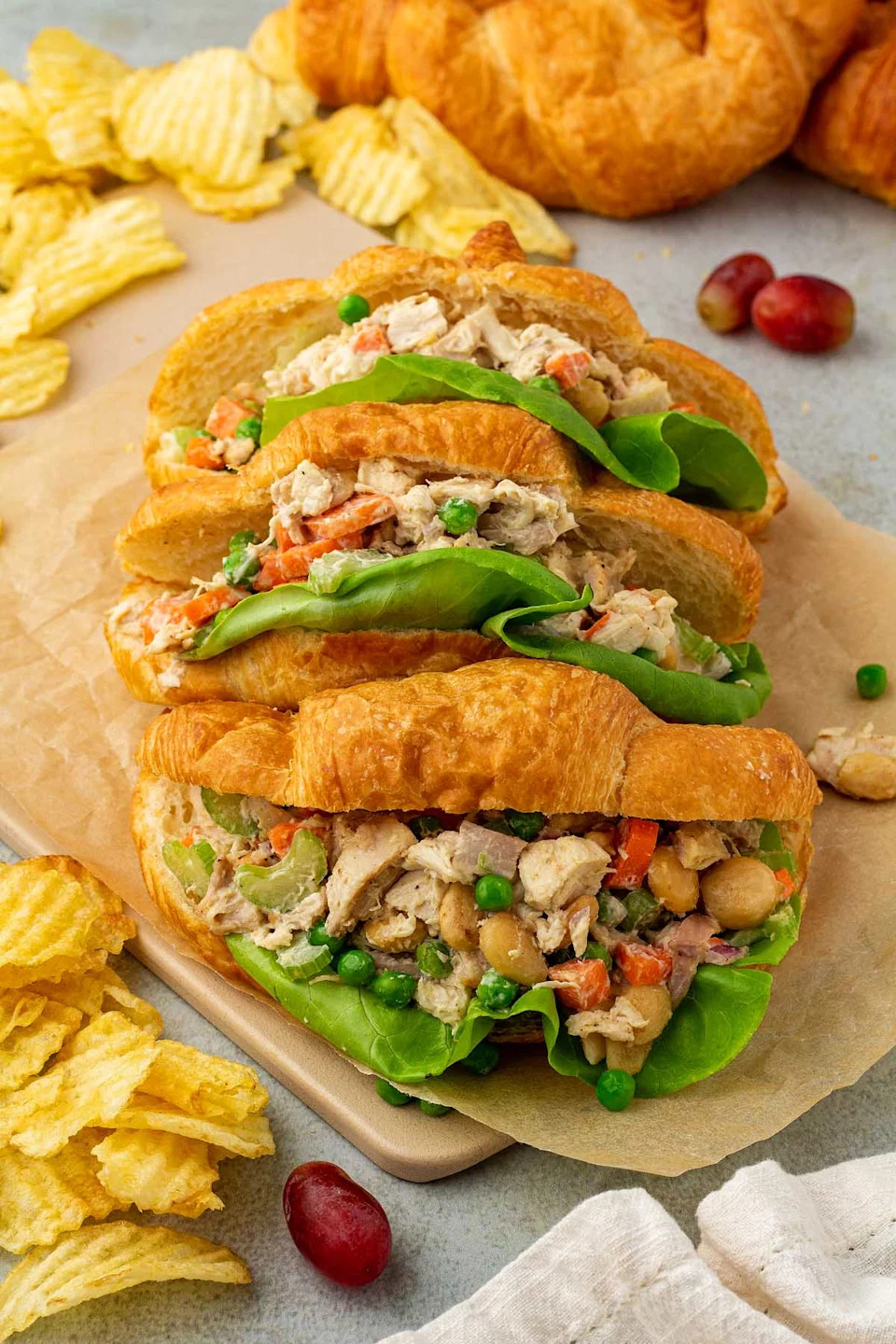 Rotisserie Chicken Salad Sandwich - Photo Credit: xoxoBella.