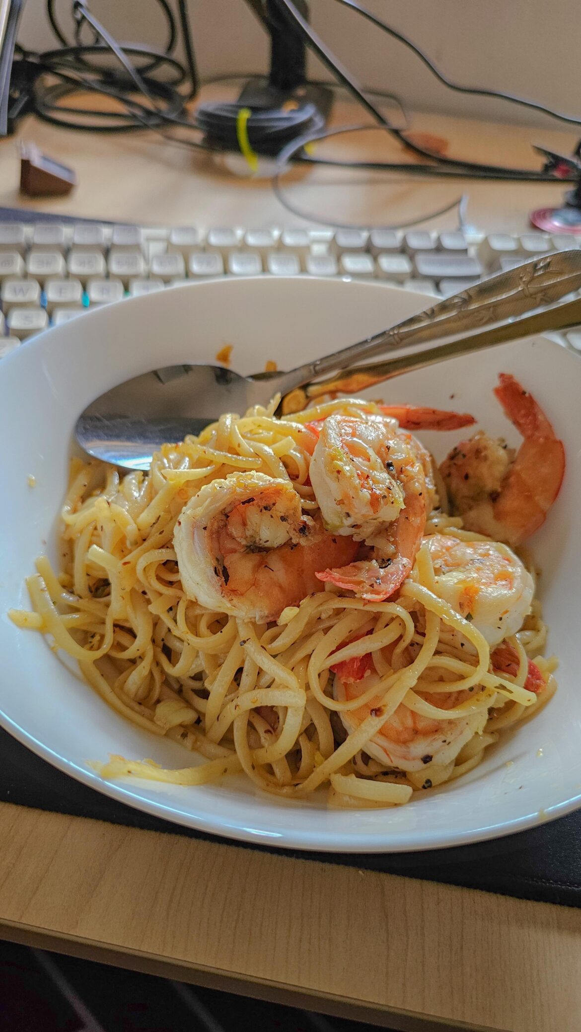 Shrimp scampy after a breakup