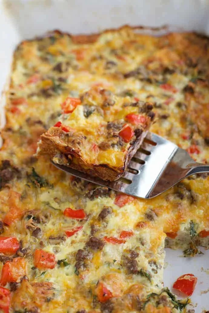 Sausage and Egg Casserole - Photo Credit: Seasonal Cravings.