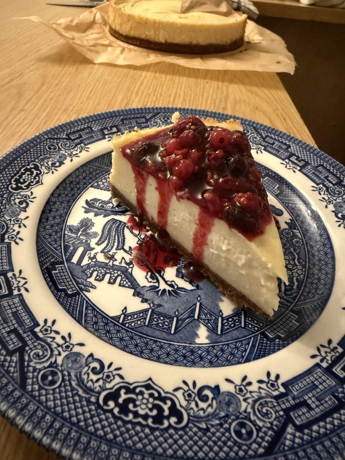 First attempt vegan NY Cheesecake