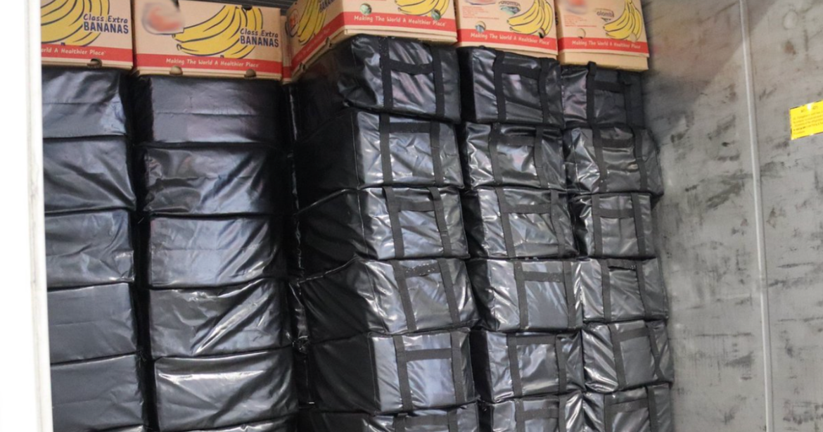 U.K. authorities seize 5 tons of cocaine worth over $500 million from banana, red wine shipments U.K. authorities seize 5 tons of cocaine worth over $500 million from banana, red wine shipments