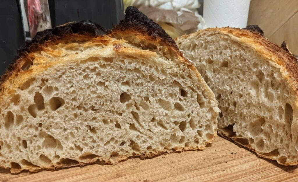 My first loaf! I'm really happy with it!