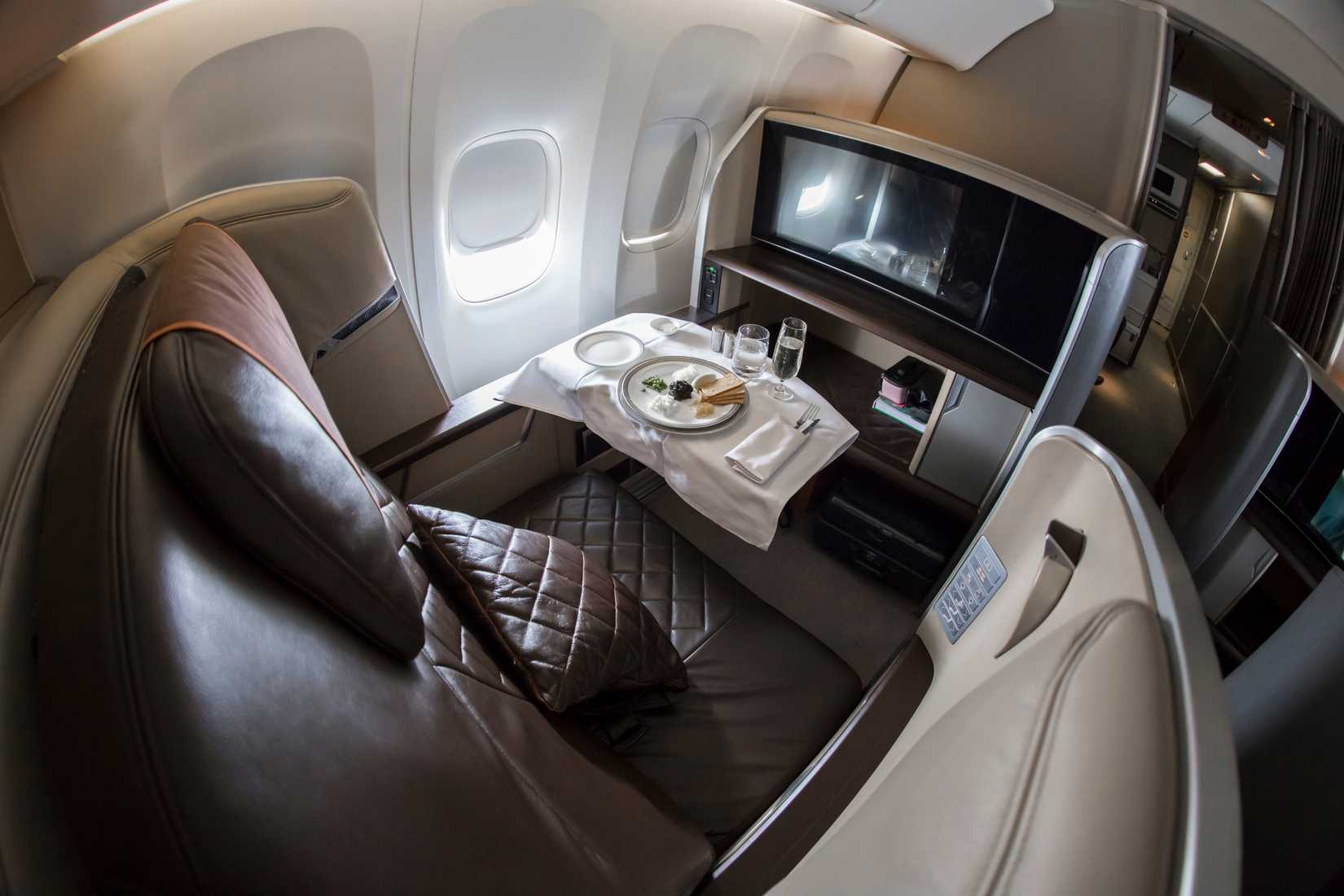 Singapore Airlines Boeing 777-300ER First Class