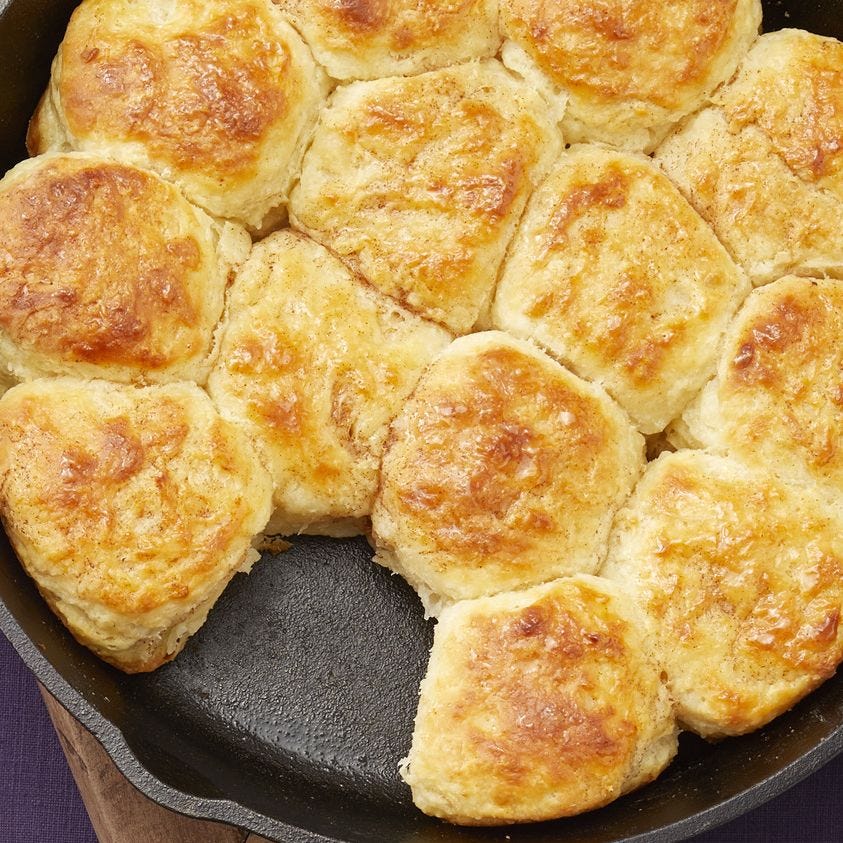the pioneer woman’s best cinnamon recipes skillet biscuits
