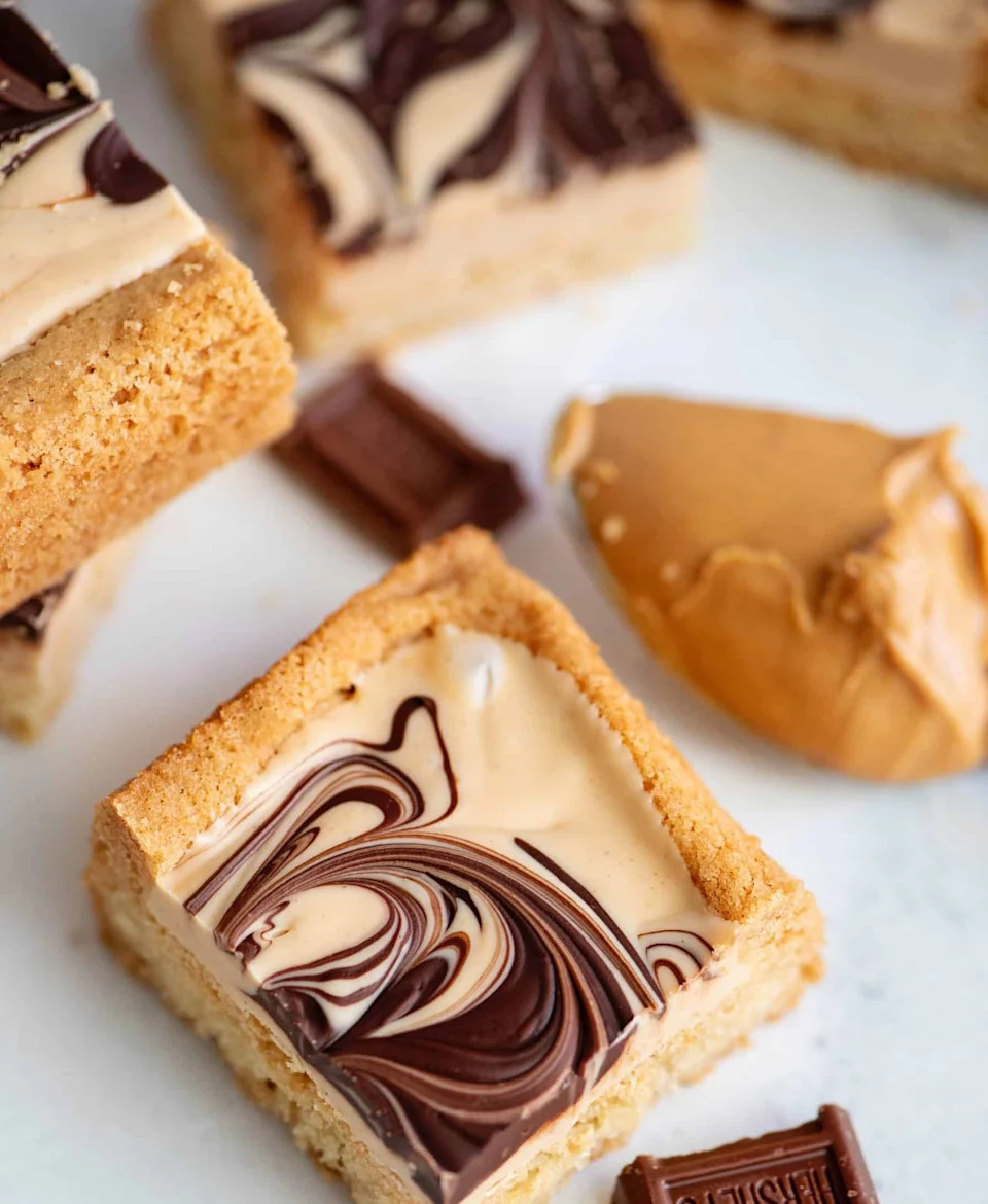 Tiger Butter Cookie Bars - Photo Credit: The Country Cook.