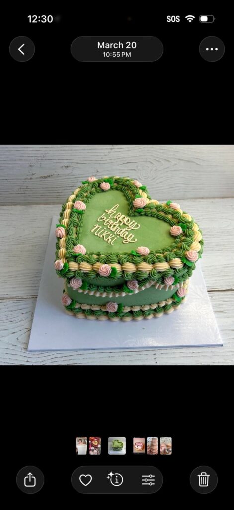 Just got this cake and I’m a little upset