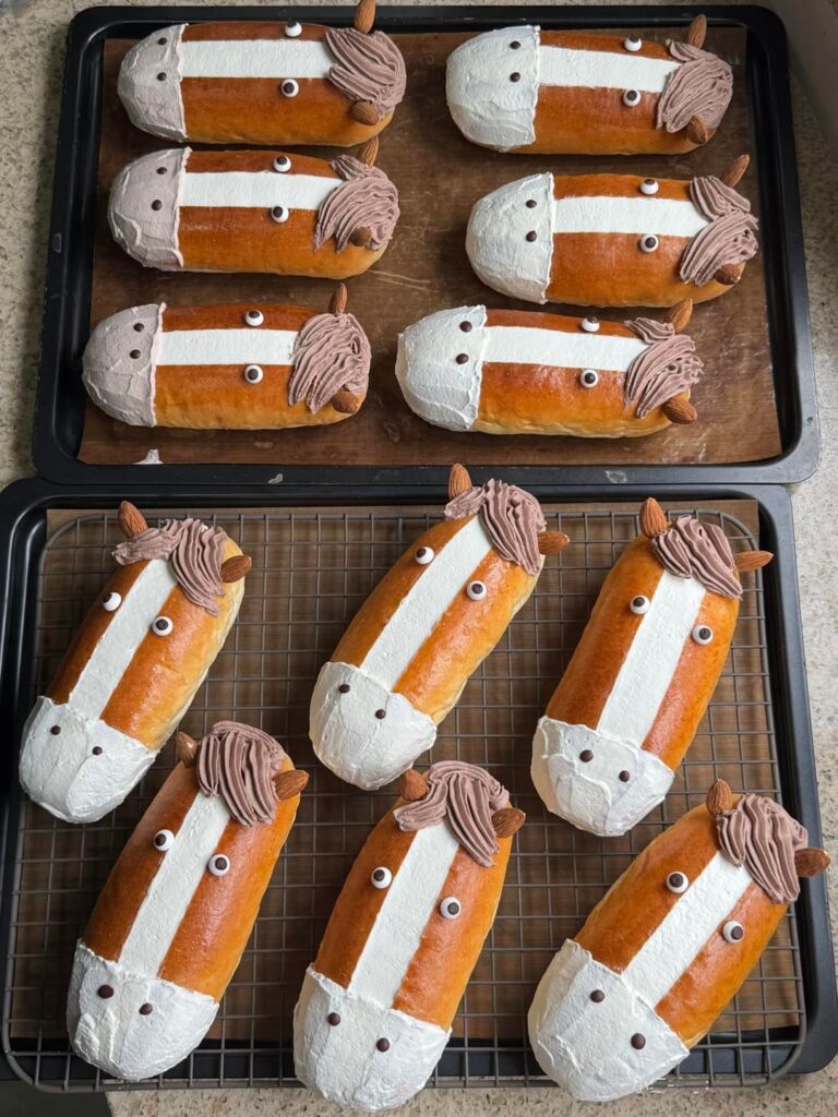 Cute & Tasty: My Horse & Cow Bread Project