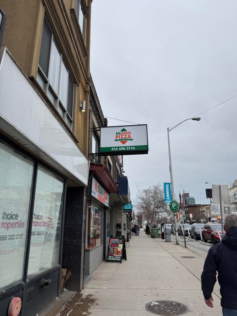 Has anyone tried McMan Pizza near Woodbine station? They supposedly serve Detroit style pizza. They are relatively new.
