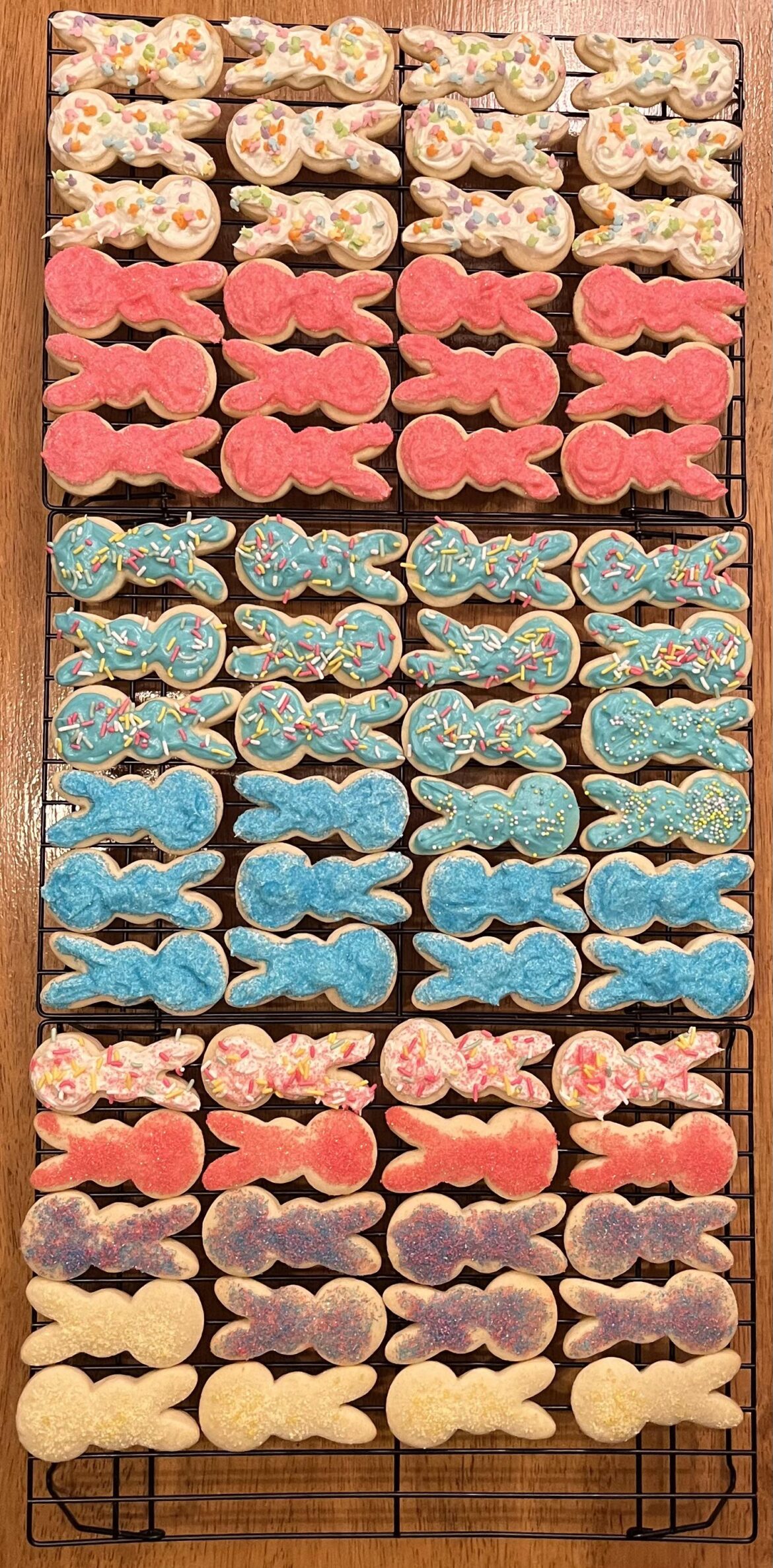 Easter Bunny Sugar Cookies