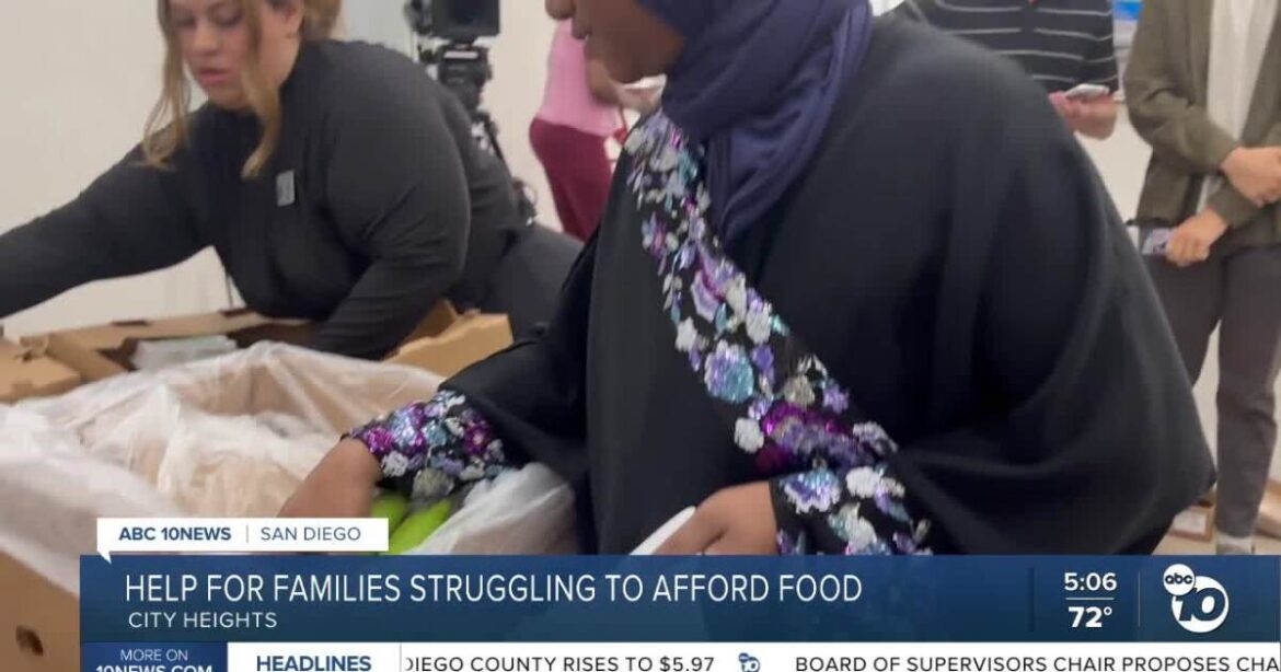 San Diego organization provides food as federal cuts hit families