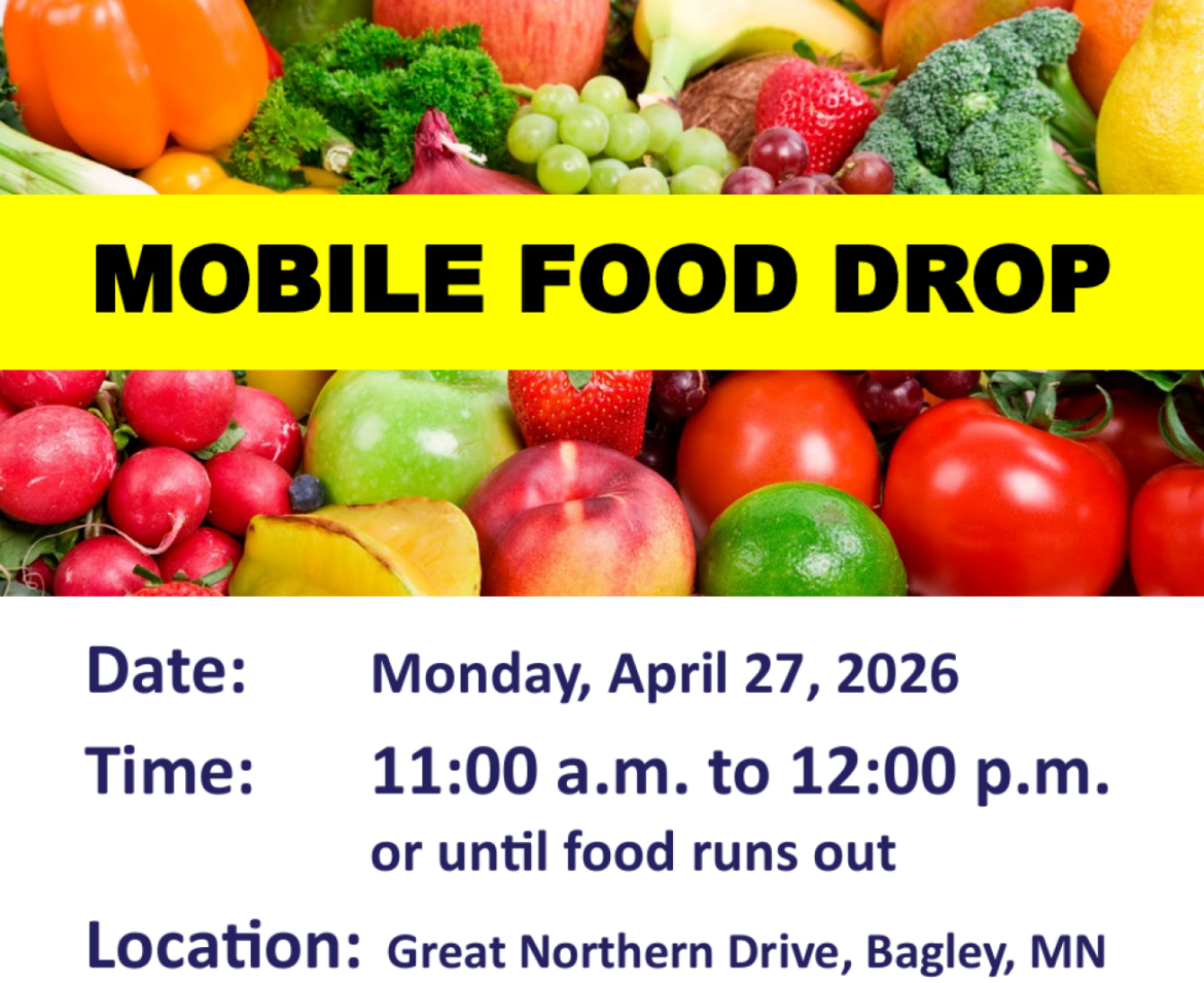 Mobile food drop set for April 27 in Bagley