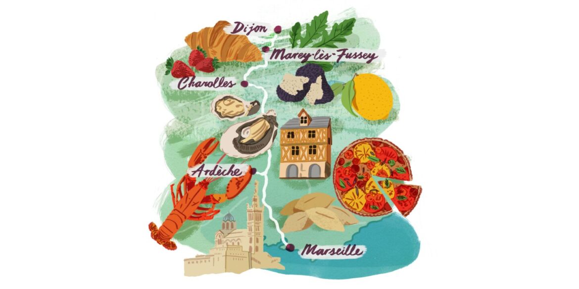 In France, Traveling the Vallée de la Gastronomie Trail