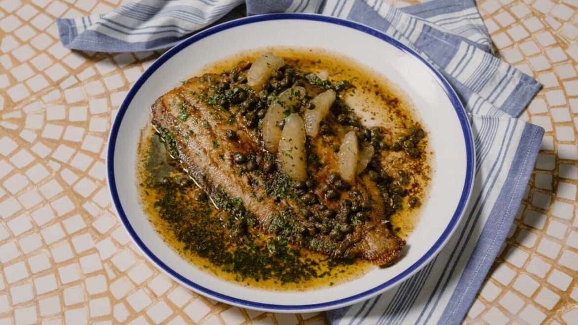 Brill meunière recipe | SBS The Cook Up with Adam Liaw Brill meunière