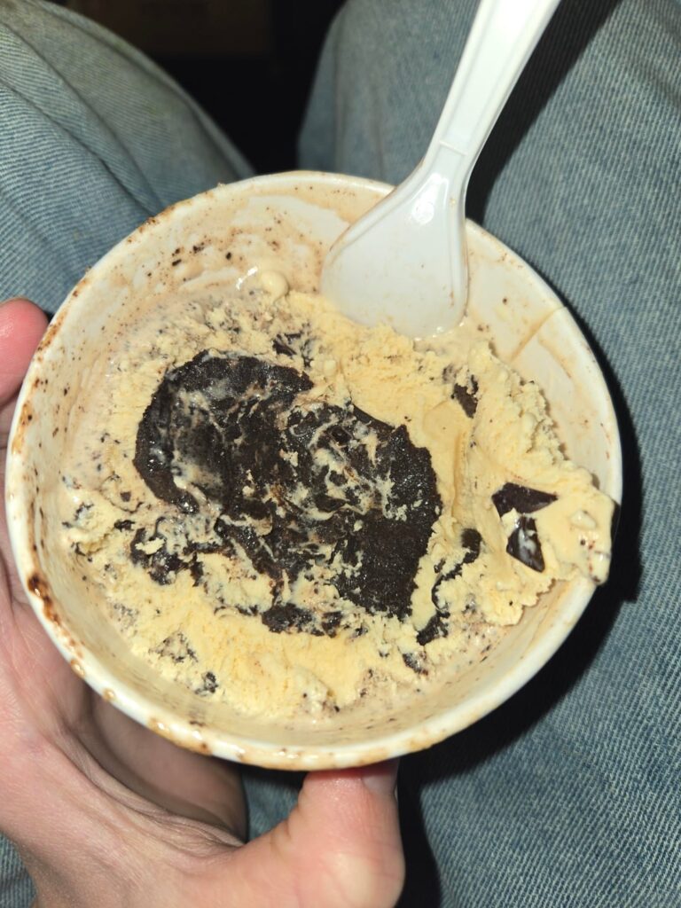 Ben & Jerry's blessed me