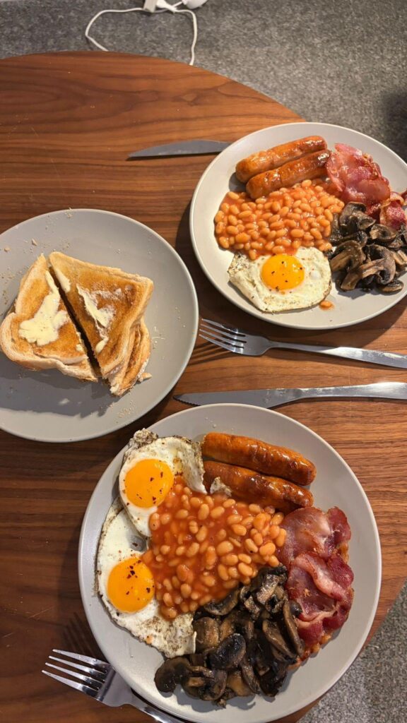 Fry up made by wife!