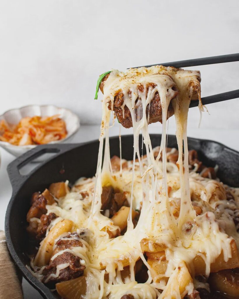 Korean cheese Kalbijjim?