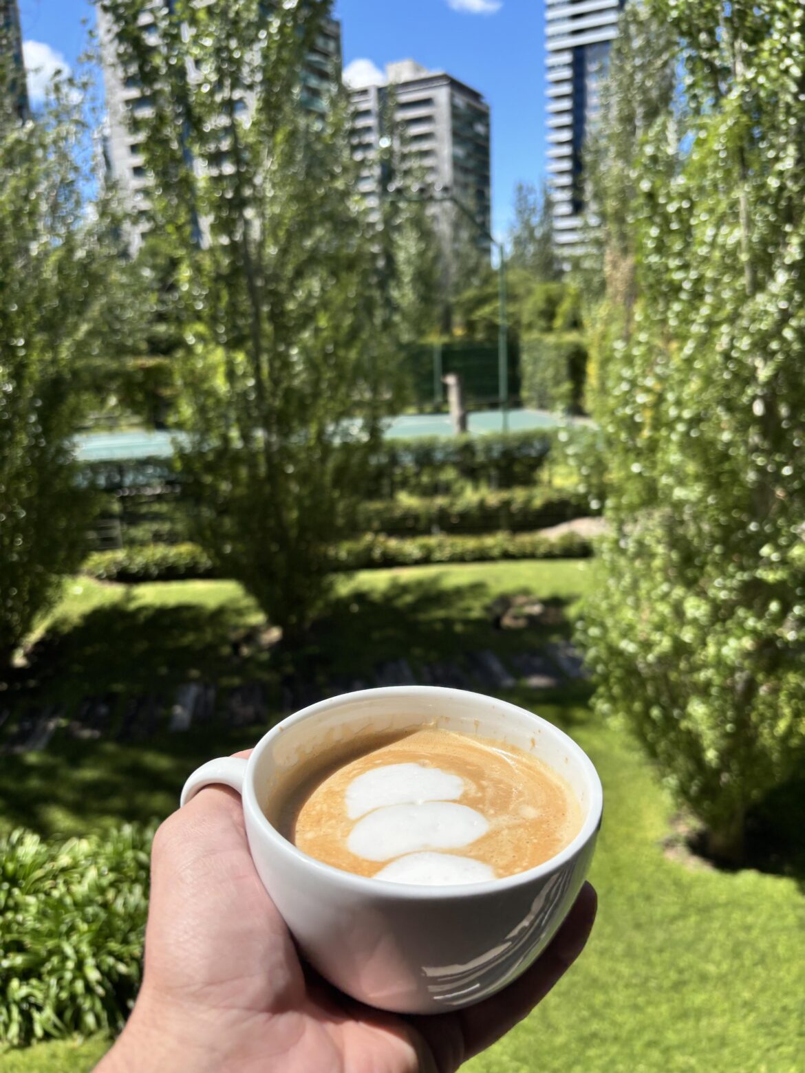 Day 1 of learning latte art