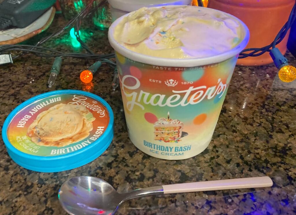 Graeter’s Birthday Bash: New look and name — same custardy sprinkle delight — for the brand’s most celebratory flavor