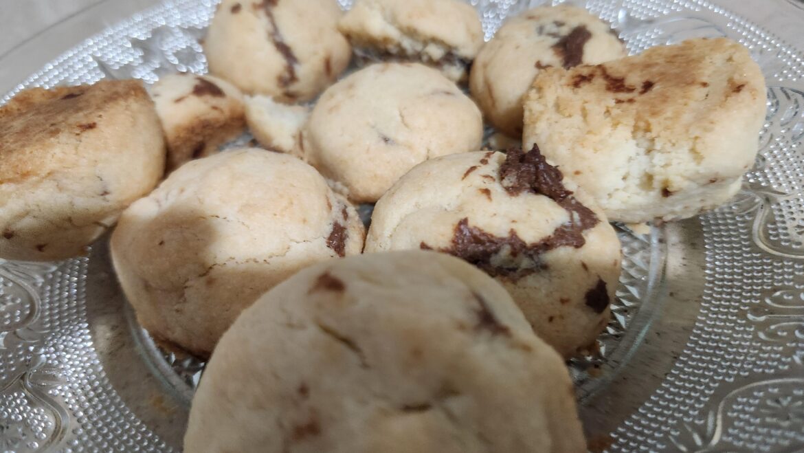 Passover Nutella cookies