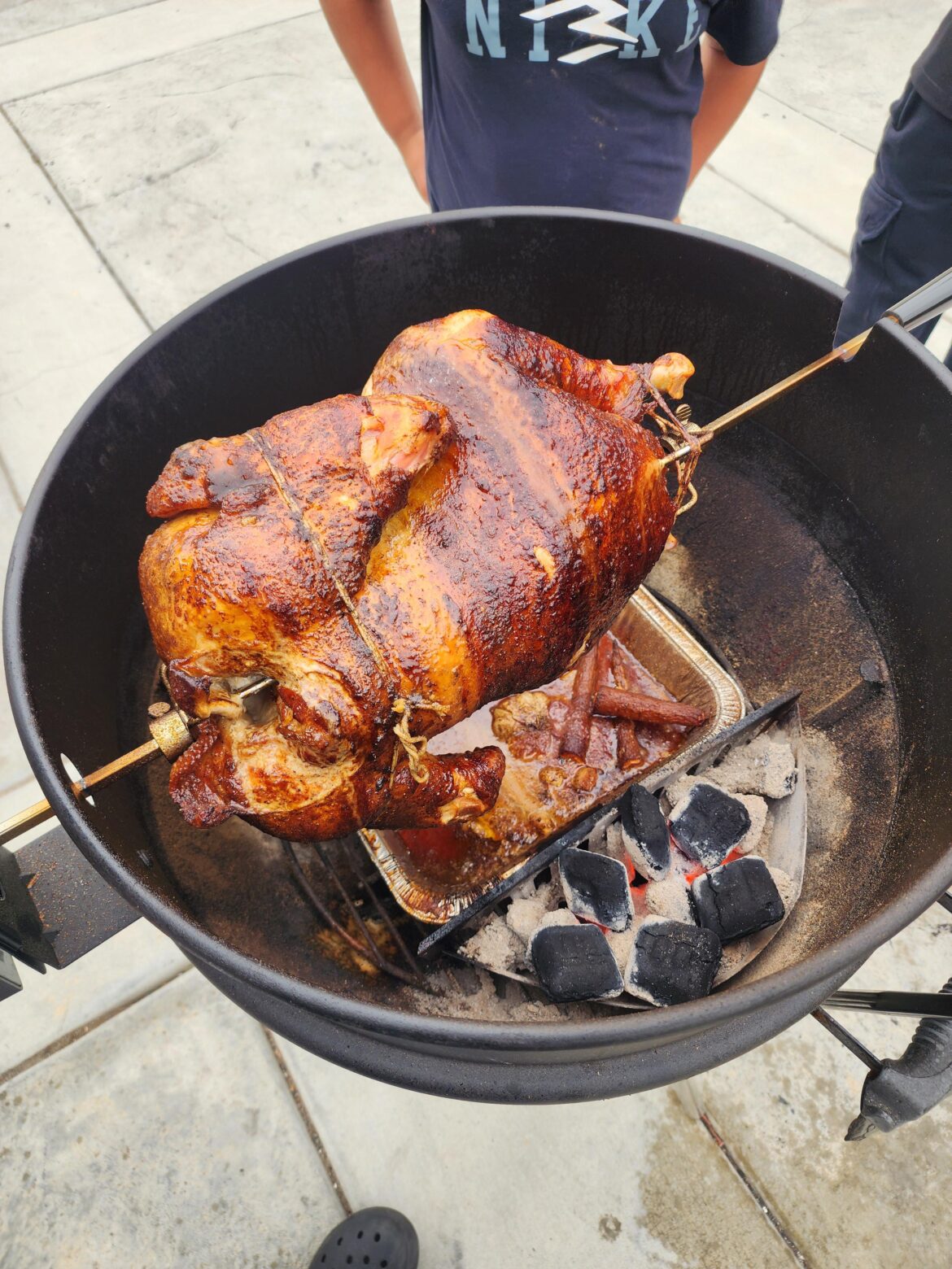 Turkey on the kettle
