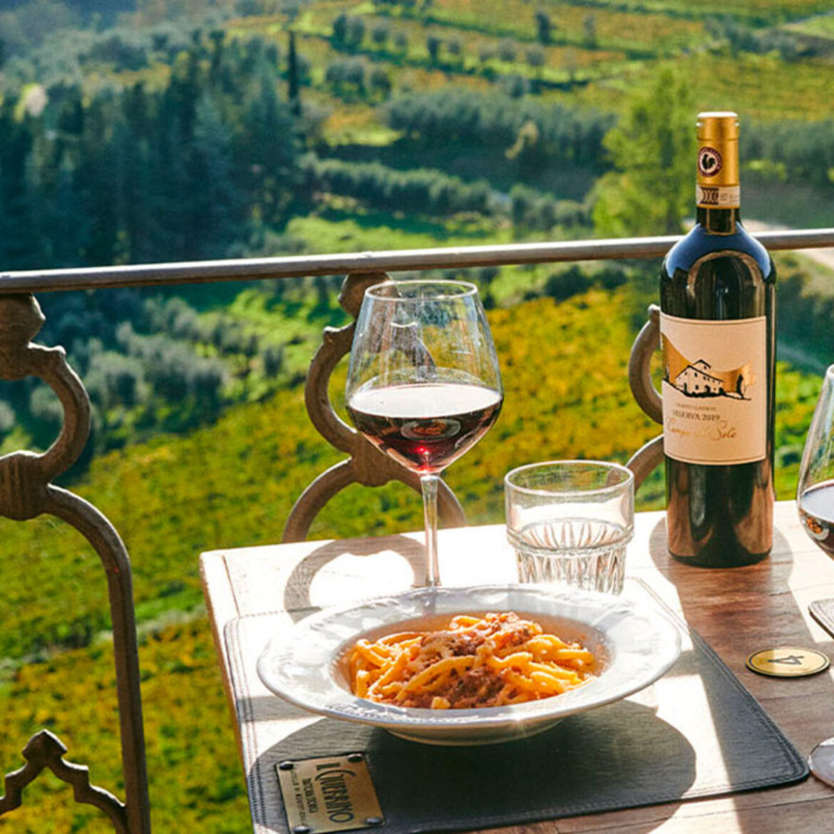 Antica Trattoria Il Guerrino, the restaurant with a view in the heart of Chianti