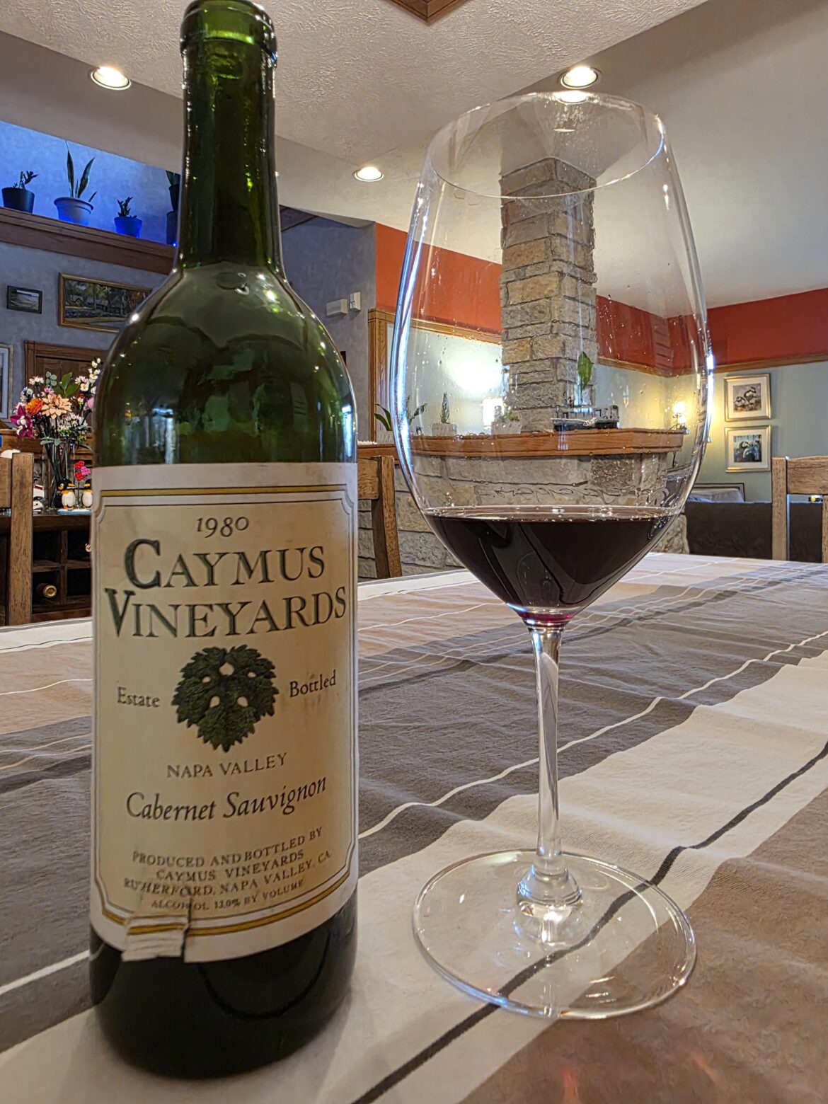 1980 Caymus - Still Drinking Strong!