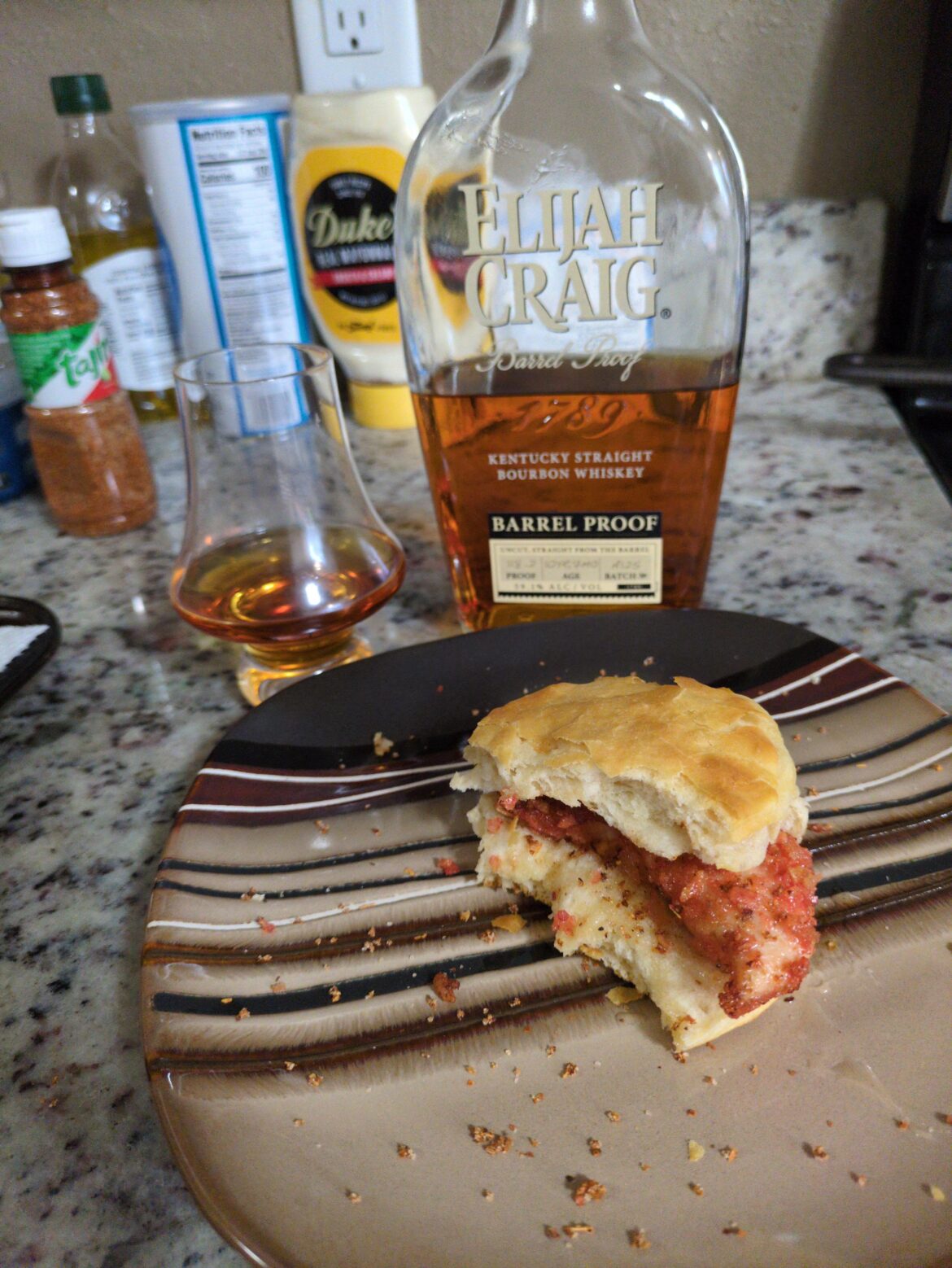 Whicky chicky in a bikki