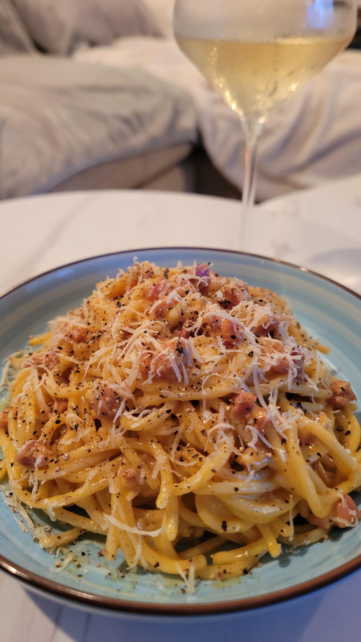 Homemade Spaghetti Carbonara