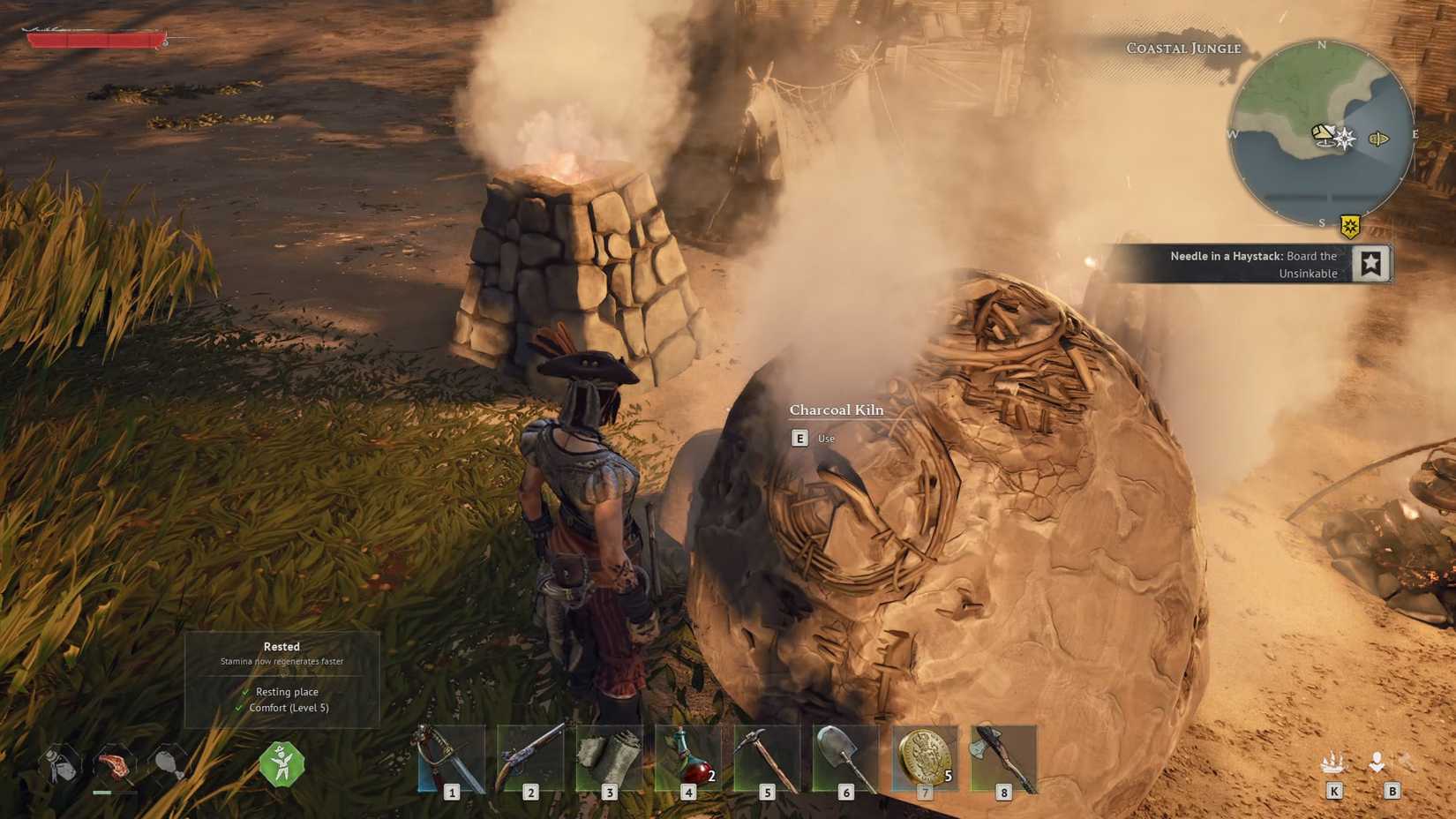 Windrose Crafting Station Charcoal Kiln