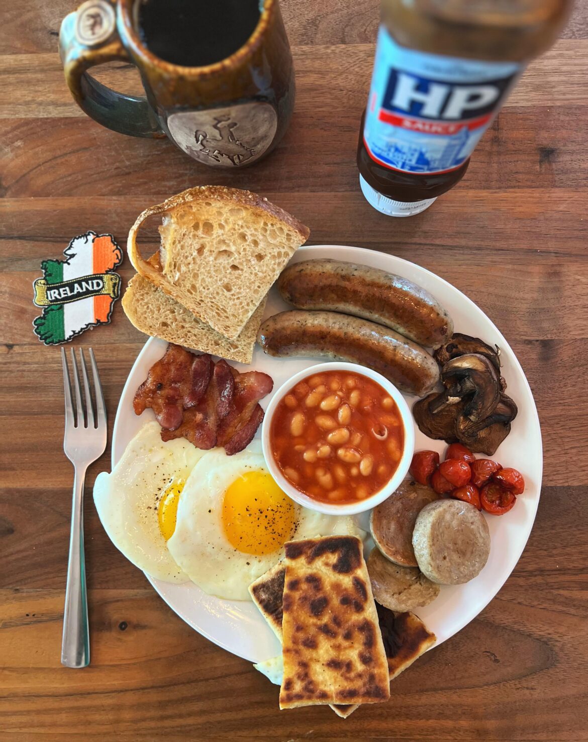 St Paddy’s Day fryup. ☘️