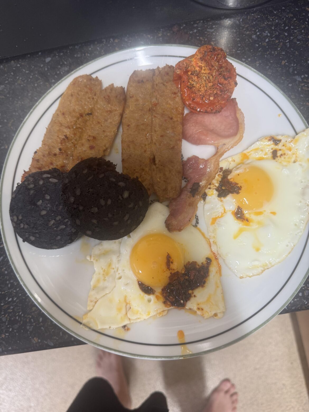 Cheeky Saturday fry up