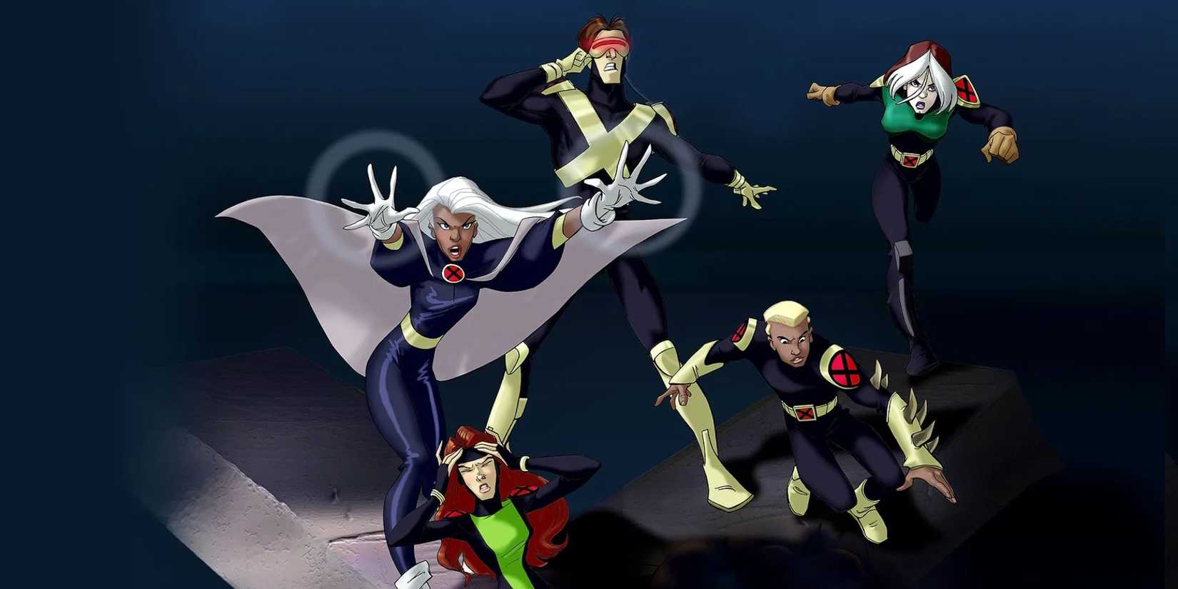 Disney+ poster of the animated series 'X-Men: Evolution'