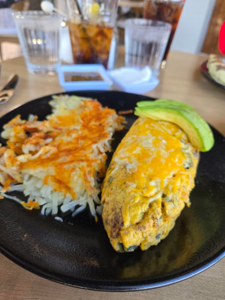 Spanish omelet with chorizo