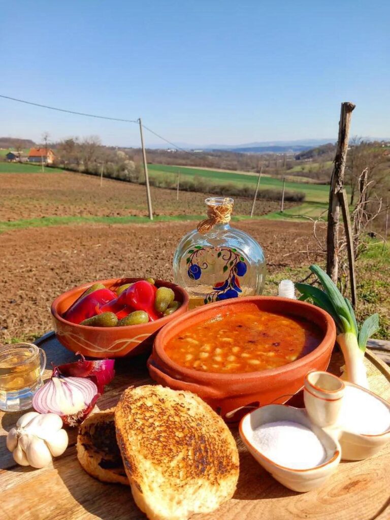 One week of Lent to go for the Orthodox in Serbia - Serbian baked beans and turšija