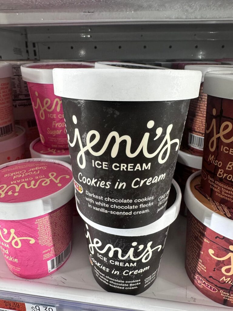 New Jeni’s flavors at Whole Foods!! 😍