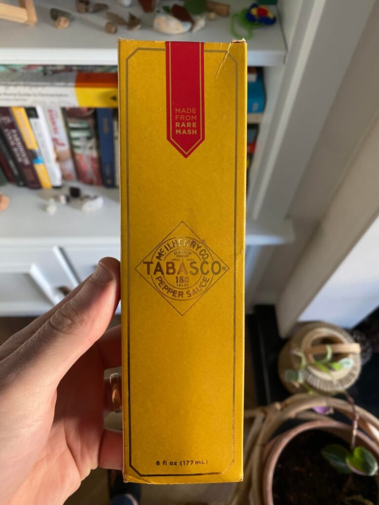 How much is it worth, TABASCO Diamond Reserve 150th Anniversary Rare Sauce Sealed, unopened.