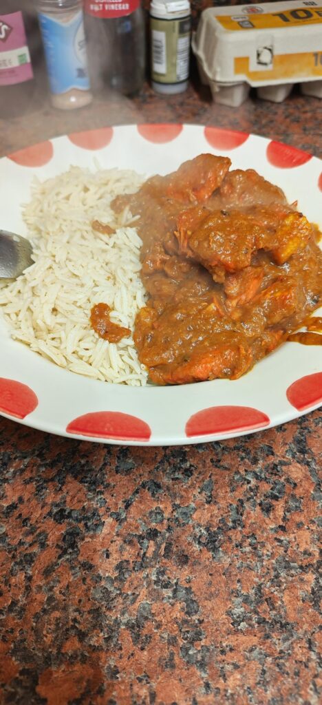 Chicken madras(ish)