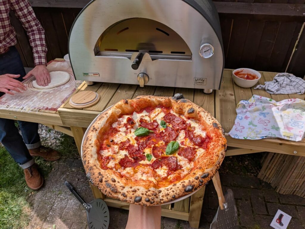 First attempt with gas