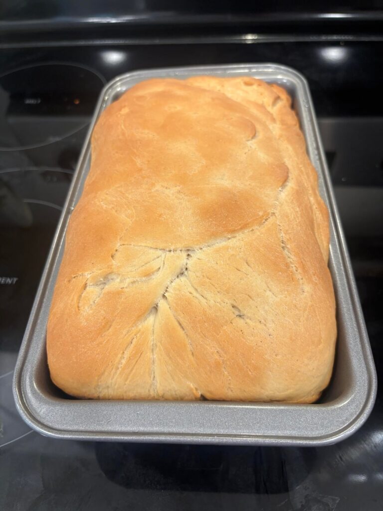 Did I cut this too soon after cooking or is it just a fail?