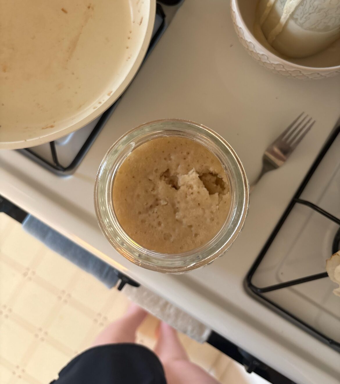 accidentally baked my starter 💔