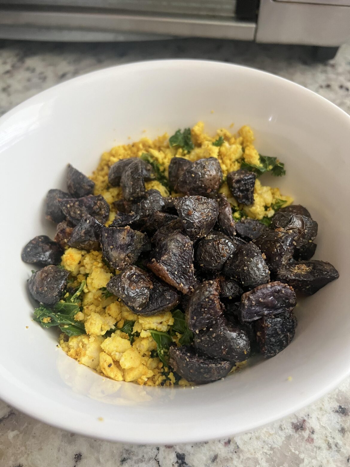 Tofu Scramble…My lazy go to meal Tofu Scramble…My lazy go to meal