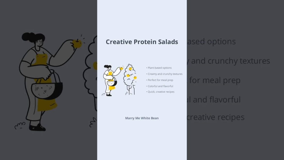 10 Easy High Protein Salads to Make for Dinner Tonight 10 Easy High Protein Salads to Make for Dinner Tonight