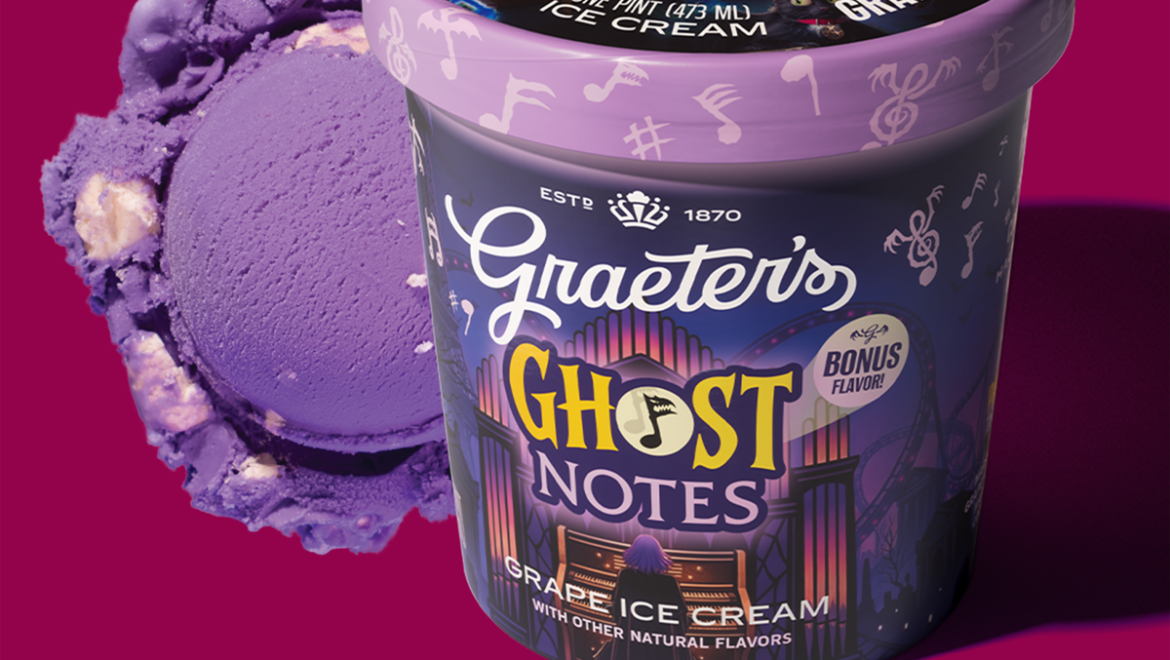Graeter’s Ice Cream partners with Kings Island for special ‘Ghost Notes’ flavor Graeter’s Ice Cream partners with Kings Island for special ‘Ghost Notes’ flavor
