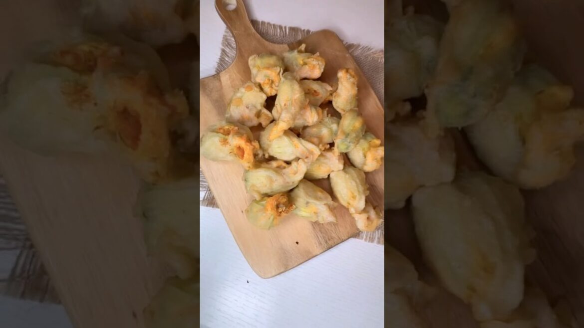 Impossibile Resistere FIORI DI ZUCCA CROCCANTISSIMI Impossibile Resistere FIORI DI ZUCCA CROCCANTISSIMI