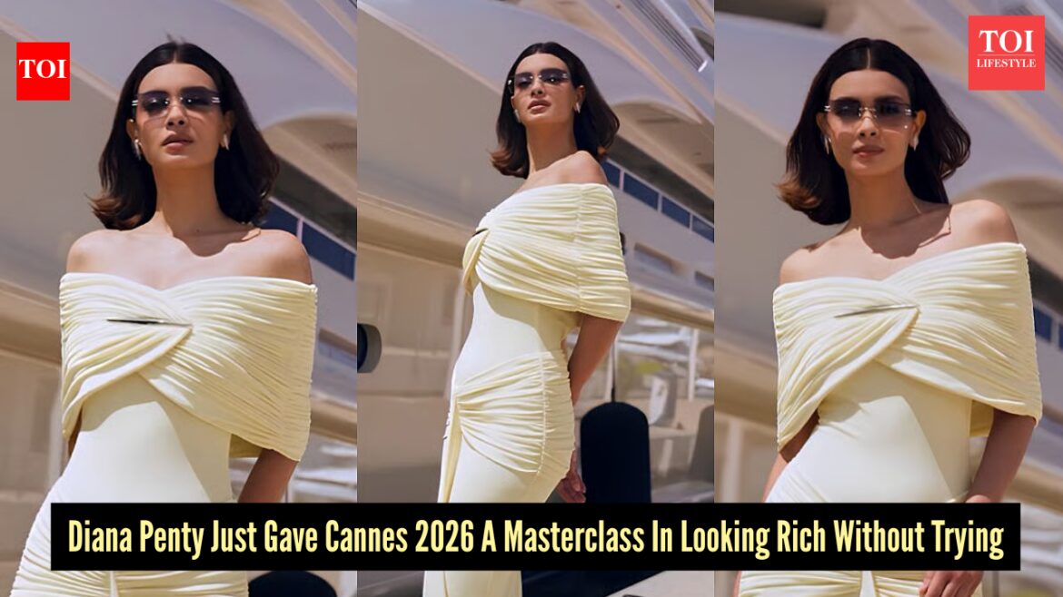 Cannes 2026: While others screamed for attention, Diana Penty let butter-yellow elegance do the talking at the French Riviera