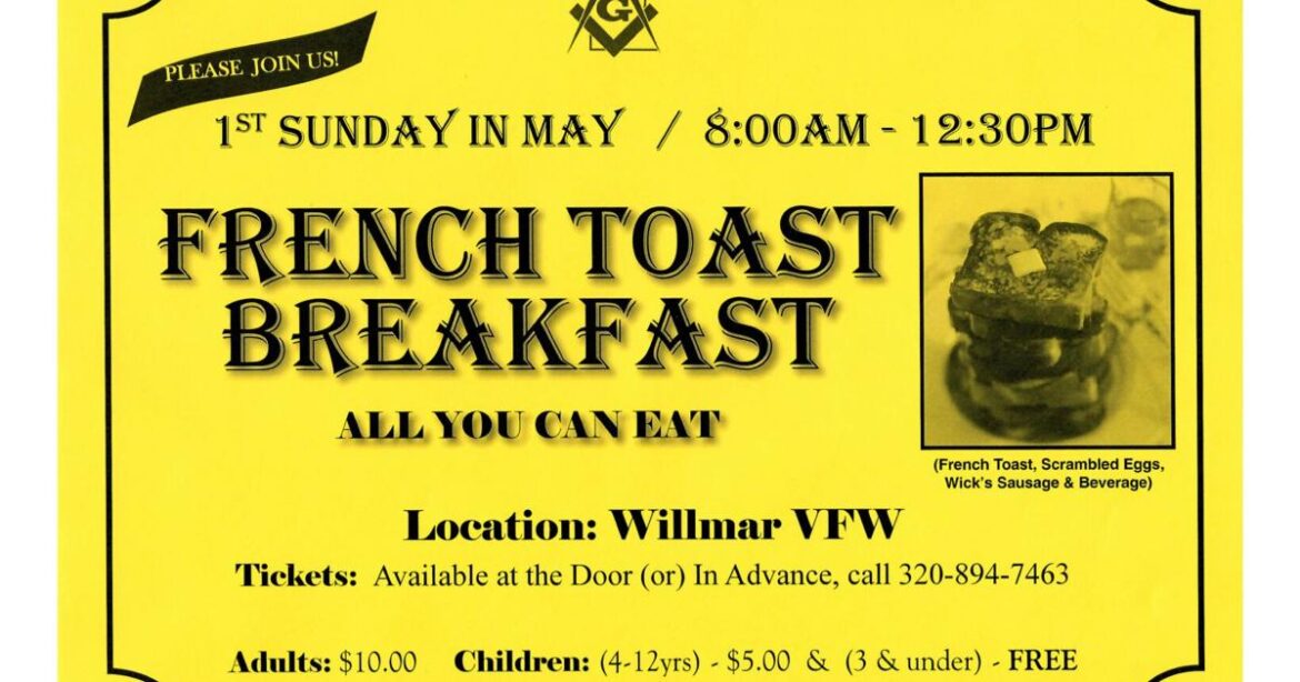 Masons for Diabetic Youth “French Toast Breakfast” All You Can Eat | Calendar Masons for Diabetic Youth "French Toast Breakfast" All You Can Eat | Calendar