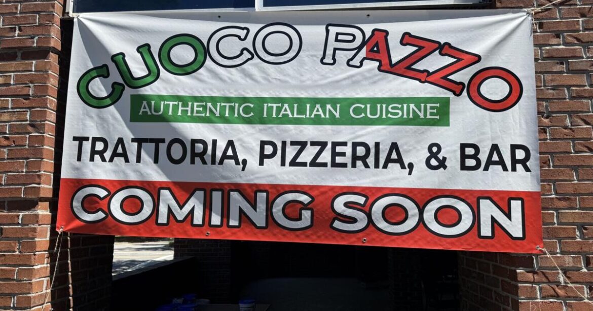 Cuoco Pazzo to move in Mount Pleasant after rent increase Cuoco Pazzo to move in Mount Pleasant after rent increase