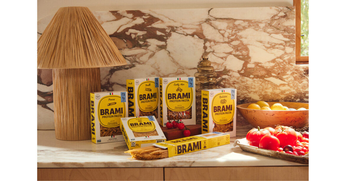 BRAMI Raises $33 Million Series B Led by VMG Partners to Scale Italian Protein Pasta