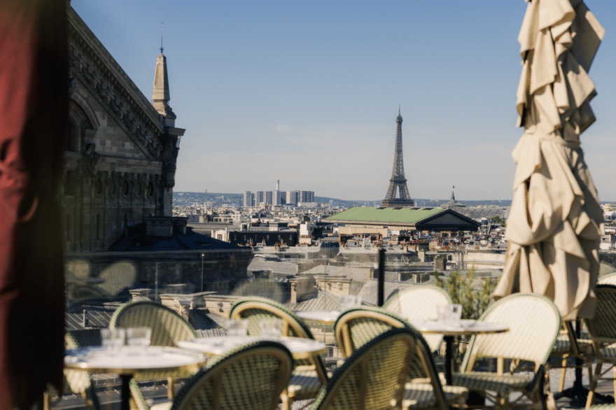 Balcon: Julien Sebbag’s rooftop at Galeries Lafayette Balcon: Julien Sebbag's rooftop at Galeries Lafayette