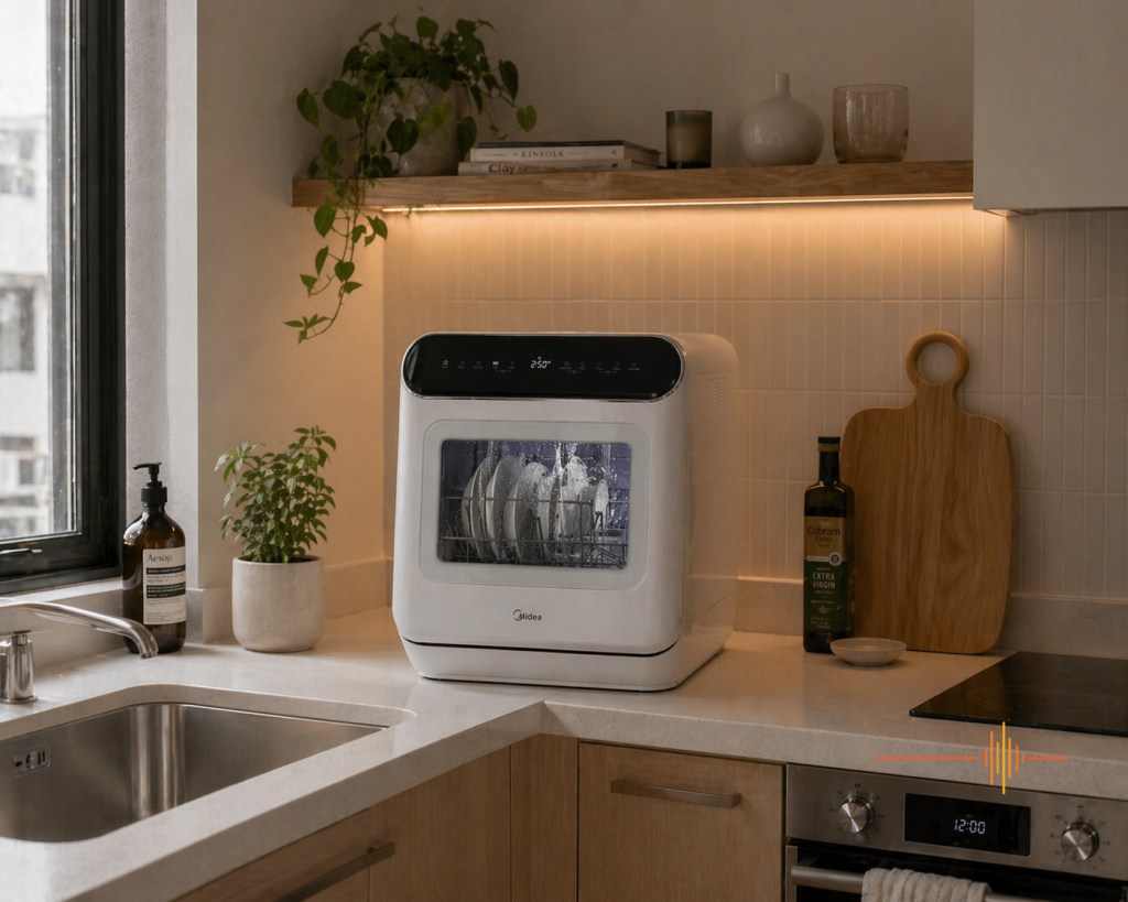Midea Benchtop Mini Dishwasher